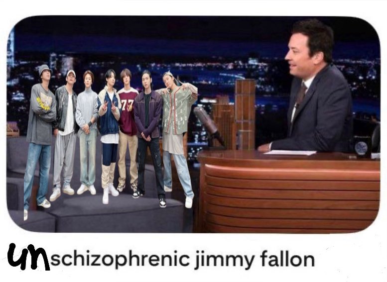 saf seeing bts 🪭 tweet media