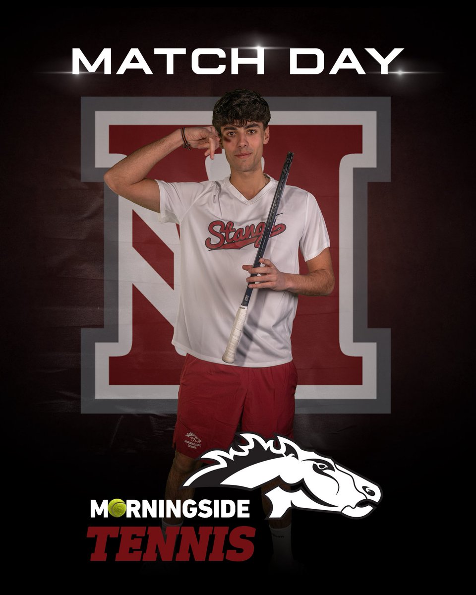 Ready to Rally. 🎾

Both men &amp; women with matches today against a top 10 JUCO team!

🆚: Seward County CC
⌚️: 11 AM Men, Women To Follow 
📍: Fremont, NE YMCA 

#FourFoundations | #RollStangs 🐴