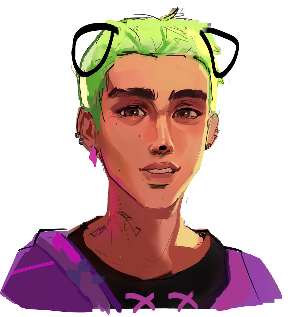 vinirarw's tweet photo. gekko portrait #gekko #valorant https://t.co/CmAglTN9gK