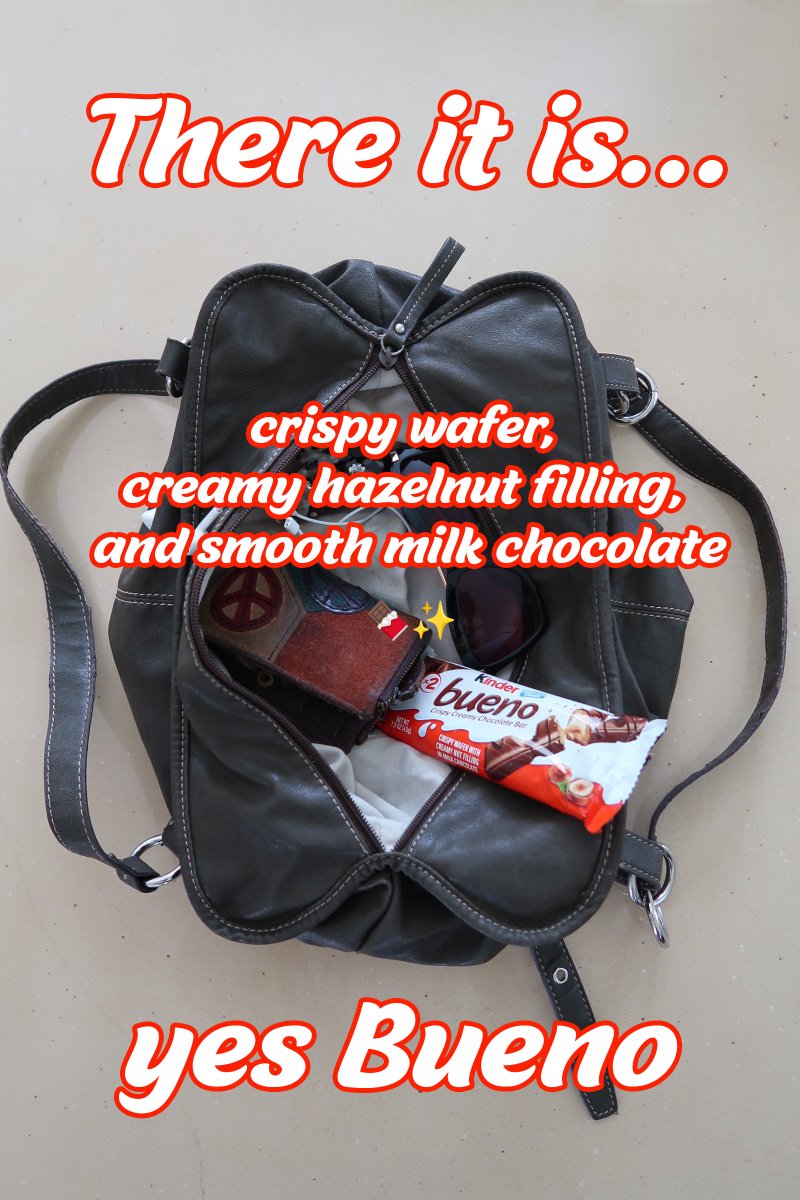 Kinder Bueno US tweet media