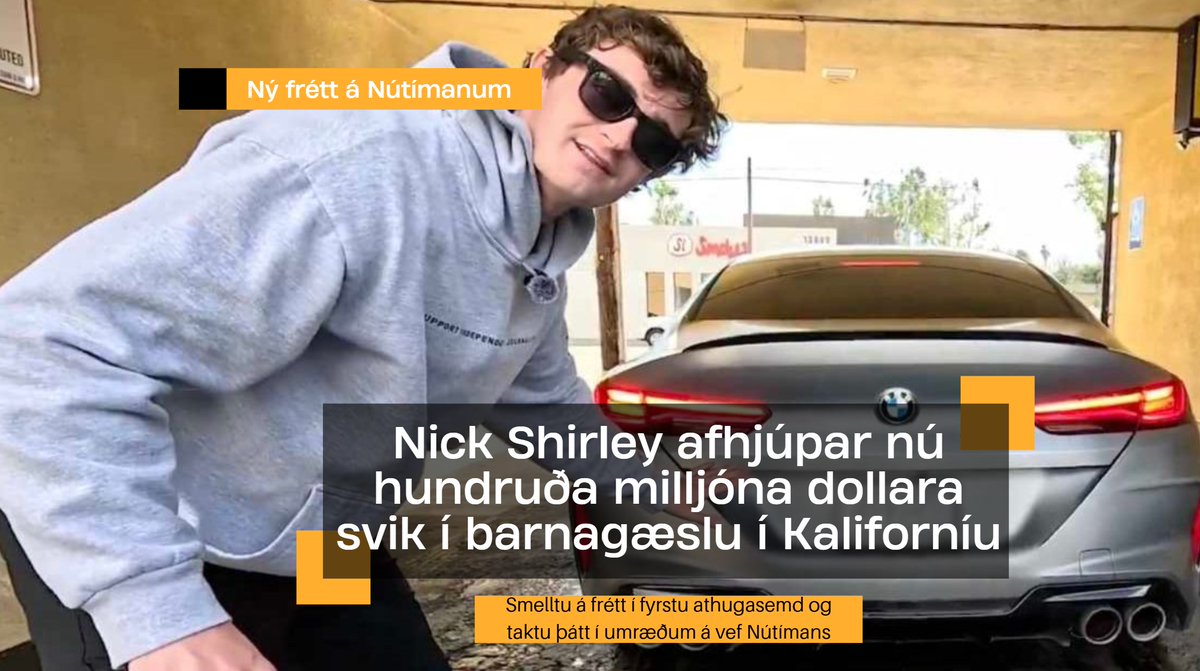 Nútíminn tweet media