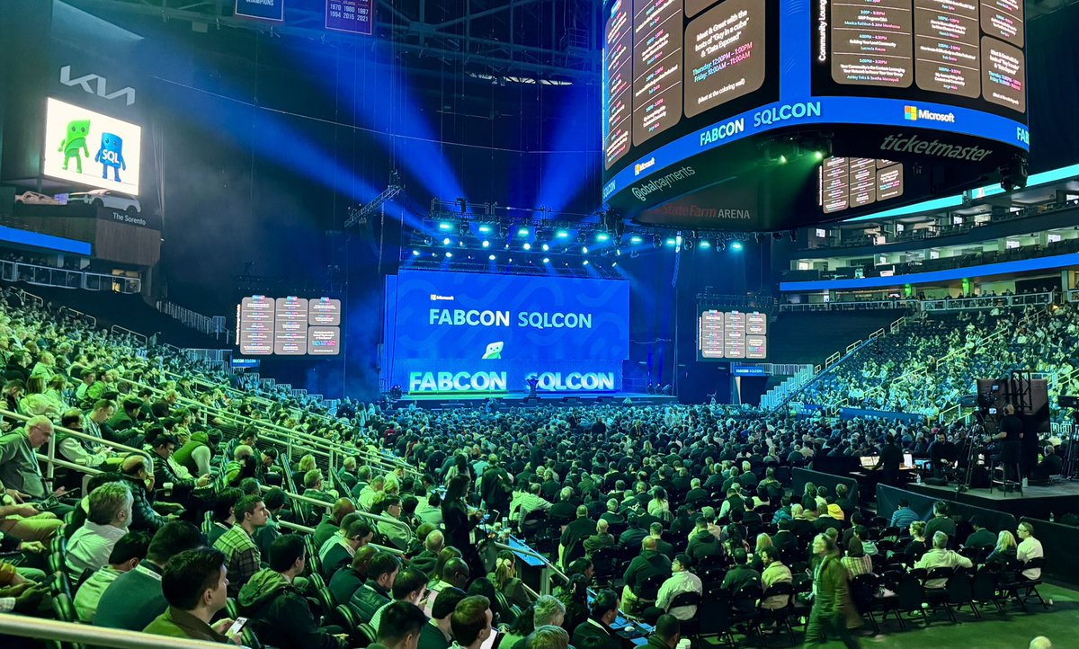 robert_gerads's tweet photo. Taking in the keystone at #FabCon2026.

Excited for major announce as a #Microsoft continues to shape the future of Data &amp; AI.

If you’re in Atlanta, come and chat with the @FultonAnalytics team of real Fabricators. 

@msPartner #Fabcon https://t.co/FmAHgLhvVv