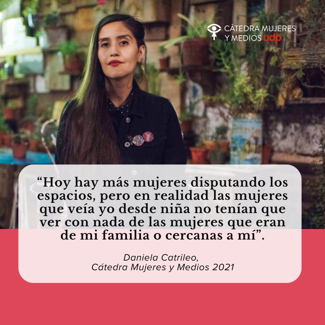 Cátedra Mujeres y Medios UDP tweet media