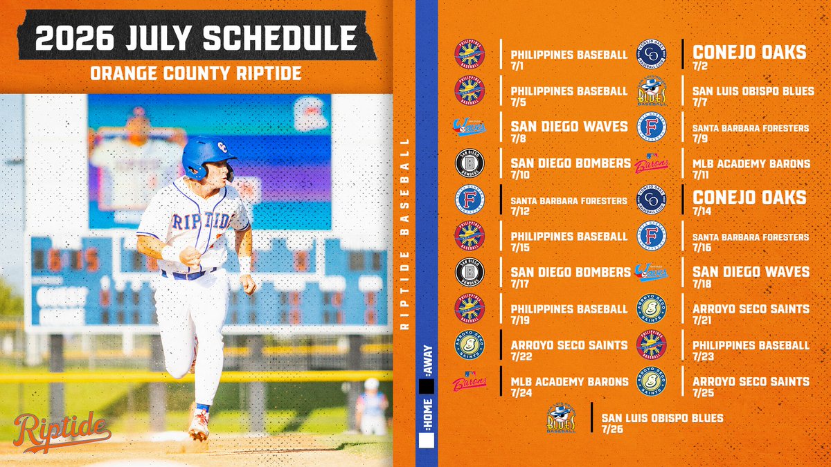 OC Riptide Baseball tweet media