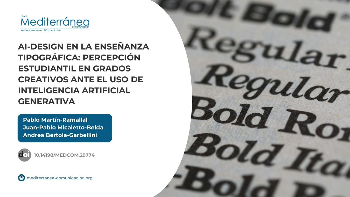 Revista Mediterránea tweet media