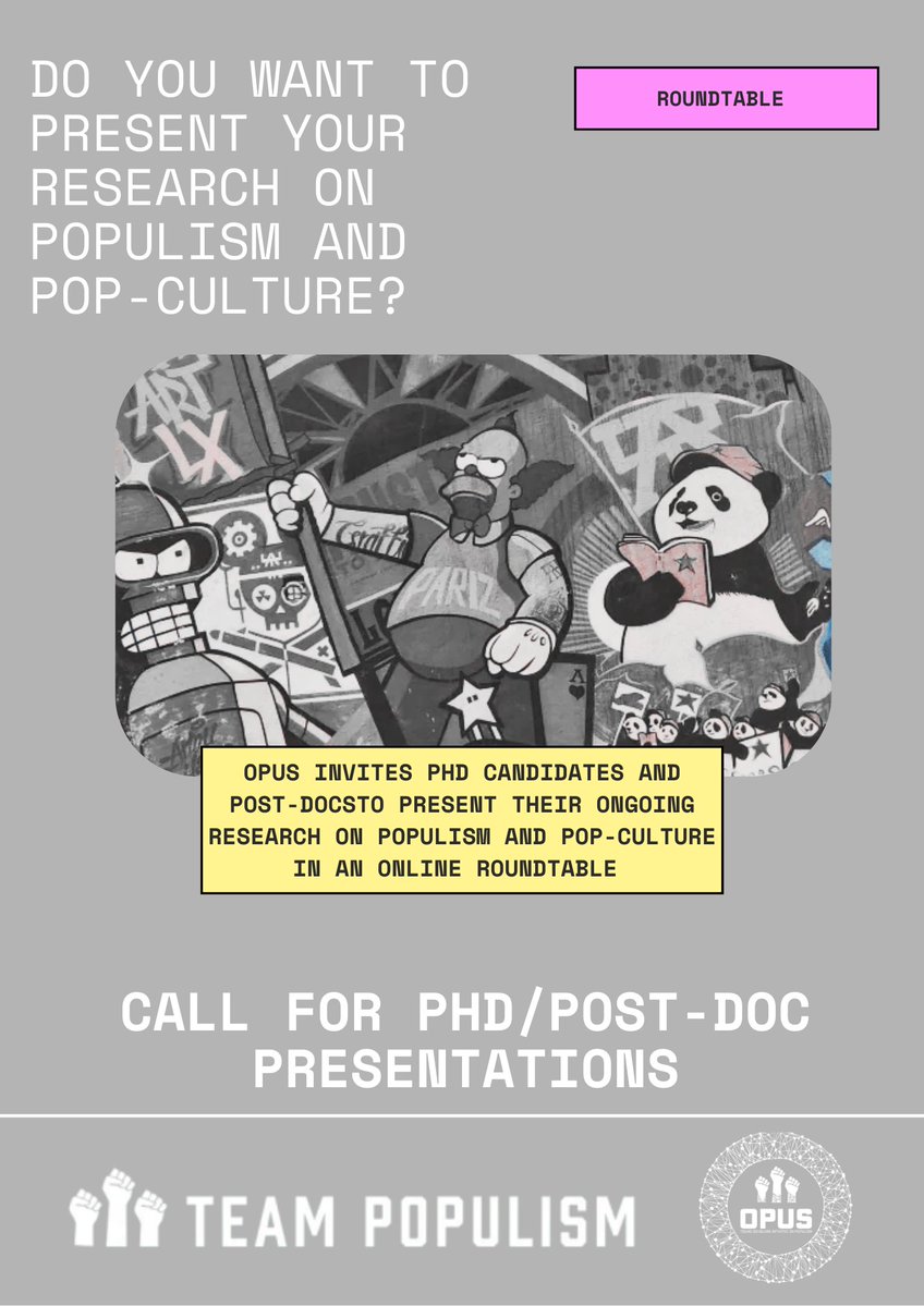 OPUS | Young Scholars Initiative on Populism tweet media