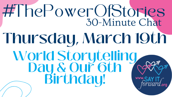 SayItForward.org 💙🤍💜 tweet media