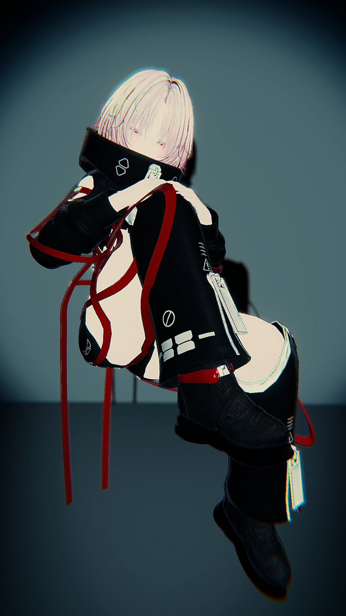 teku_vrchu25's tweet photo. プレゼント企画で頂きました衣装をミルティナちゃんに❣
かっこいい黒をベースにセクシーな赤いベルトで締めた素敵な衣装です…💕

#mwvrc #VRChatPhotography #Milltina3D #VRChat️ https://t.co/wcIXfDwroz
