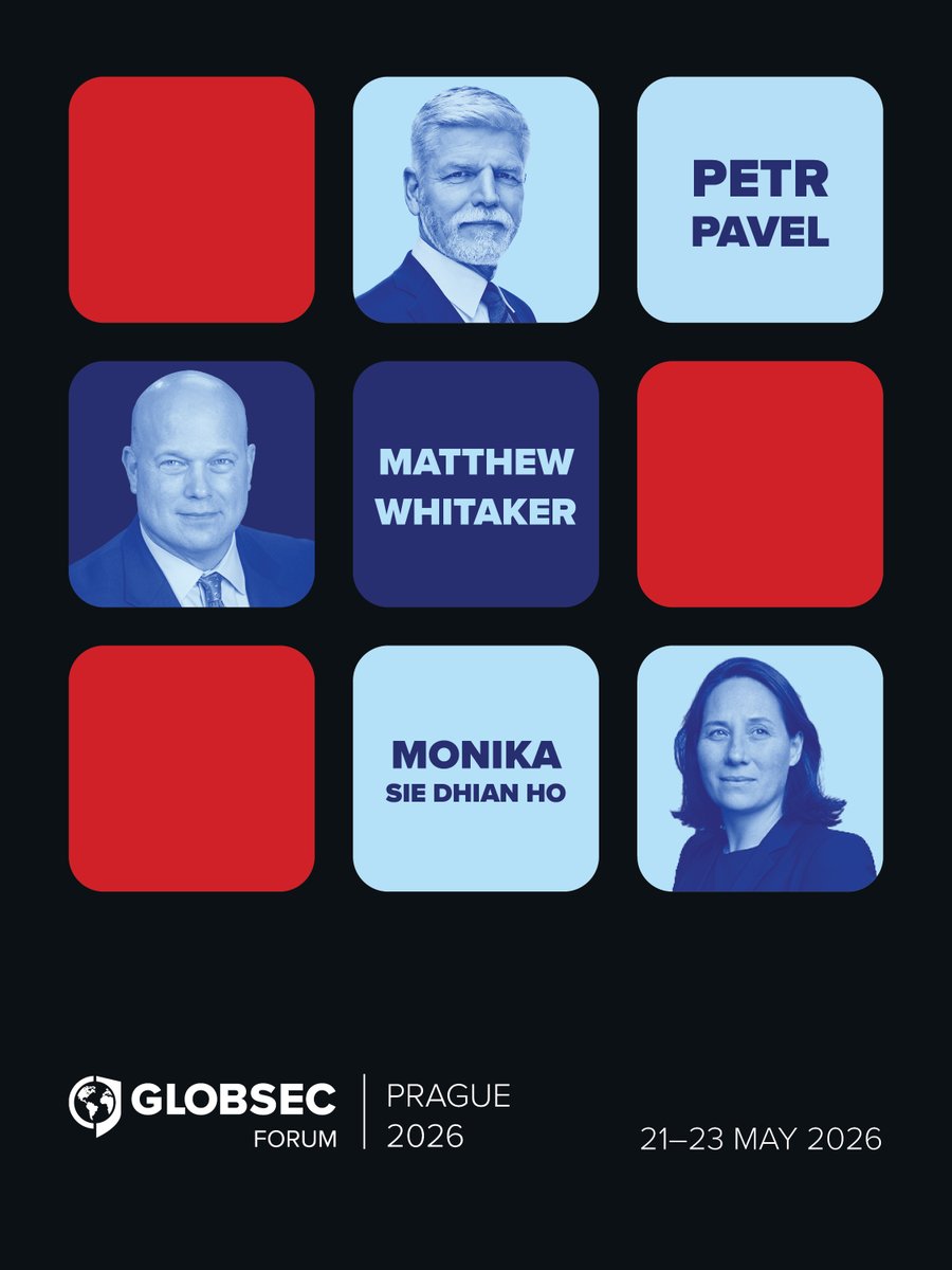 GLOBSEC's tweet photo. The world is being rearranged.

Old certainties are fading, alliances are evolving, and influence is being reconfigured in real time. In an era of global systemic transformation, solving the geopolitical puzzle requires clarity, dialogue, and leadership.

Prague | 21–23 May 2026 https://t.co/0RU2MLGwL5