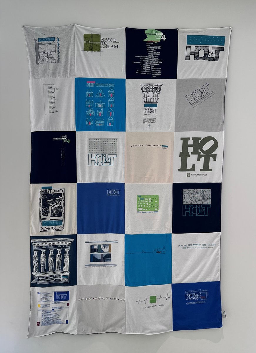 holt_architects's tweet photo. Since 1963, HOLT Architects has been shaped by the people who bring creativity, passion, and dedication to our work every day.
For many years, one of our favorite traditions was a staff t-shirt design contest—each shirt capturing a moment in our history and culture. https://t.co/h0yXVFSkvF