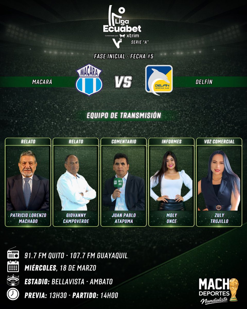 Machdeportes ✨ Gente Que Sabe De Radio tweet media