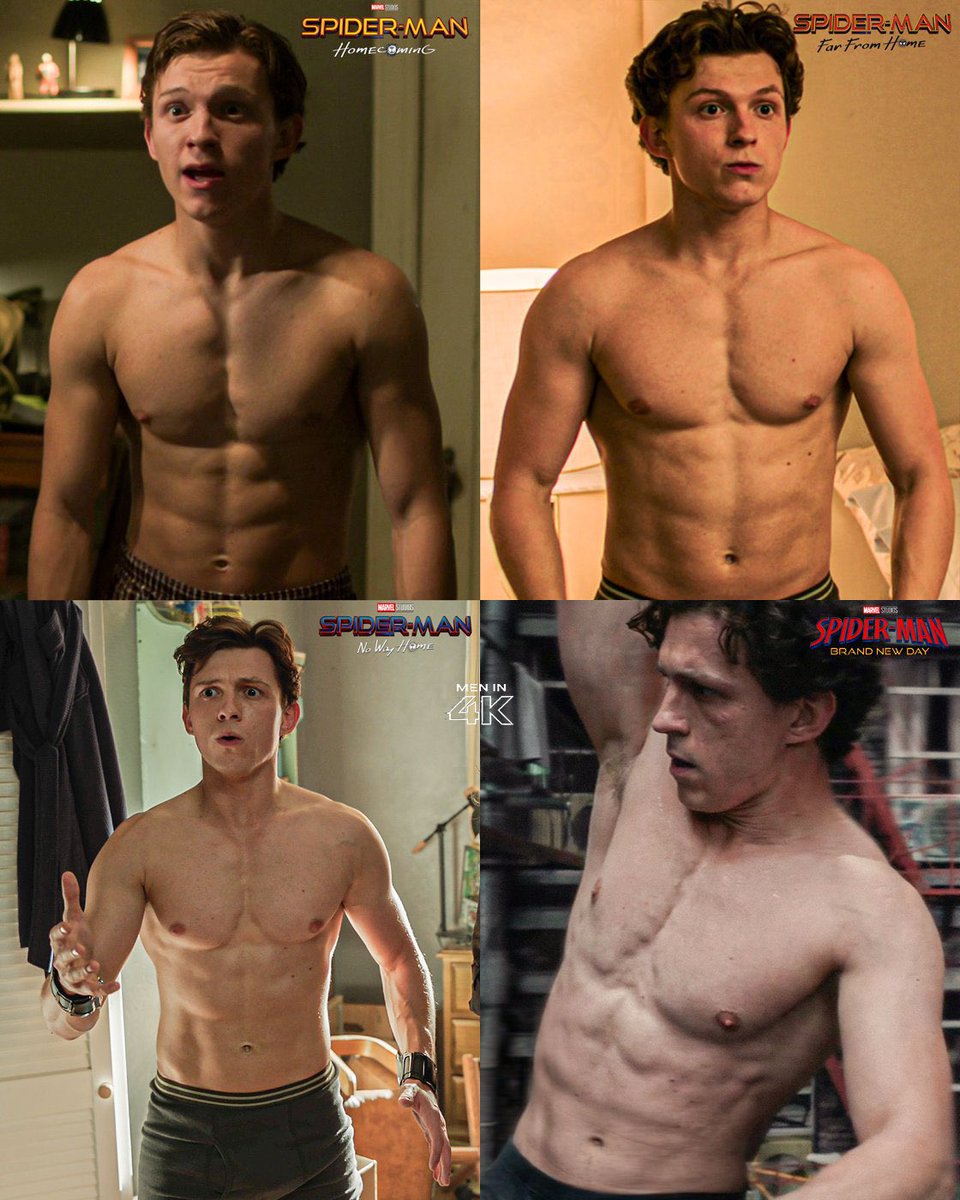 o tom holland crescendo mais a cada filme