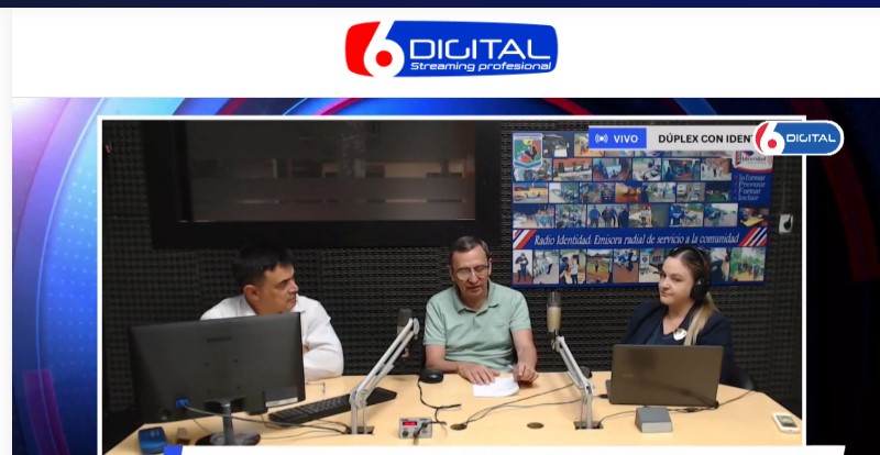 jorgekurrle's tweet image. (AHORA) #VIVO #C6Digital en #Dúplex con Radio Identidad @Identidad879 "La Palabra Justa" La continuidad informativa