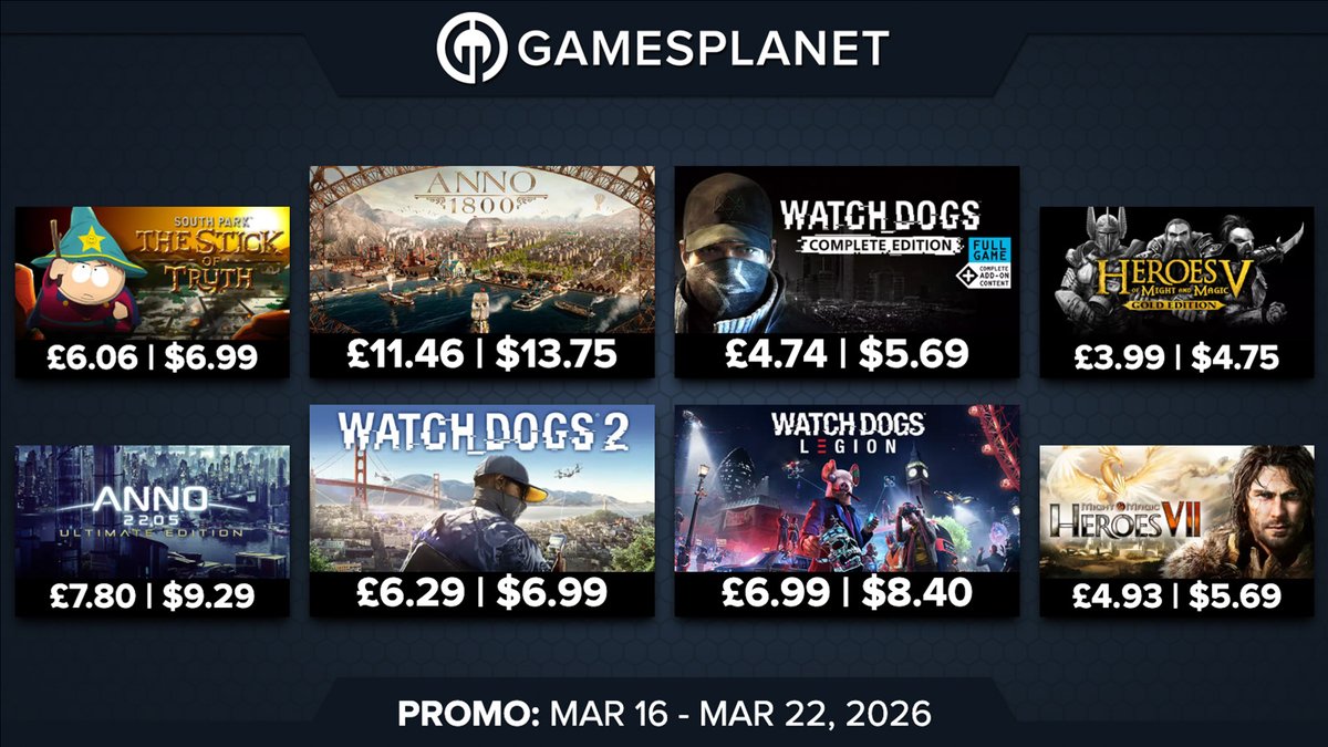 Gamesplanet tweet media