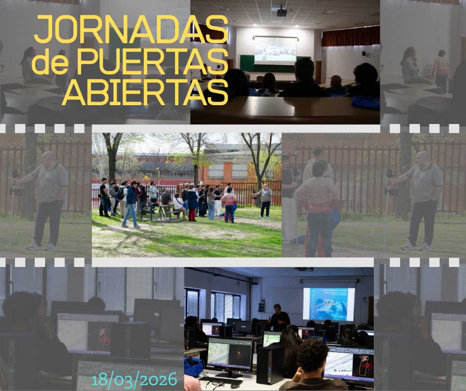 ETSI Topografía, Geodesia y Cartografía - UPM tweet media