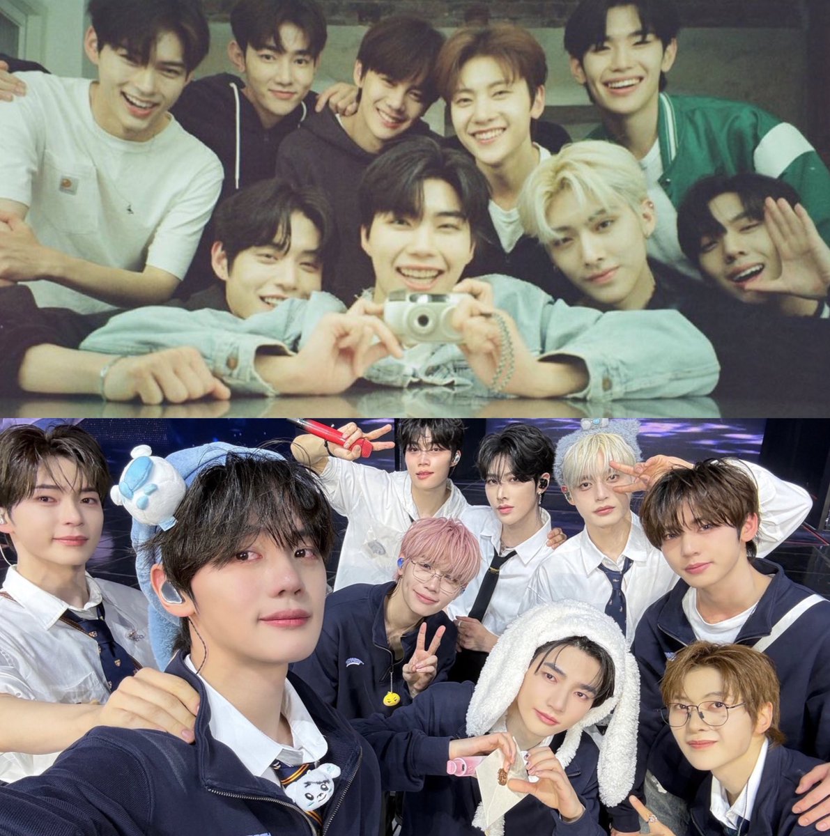 my nine, i wish you could’ve always been as happy together as you were on the first day