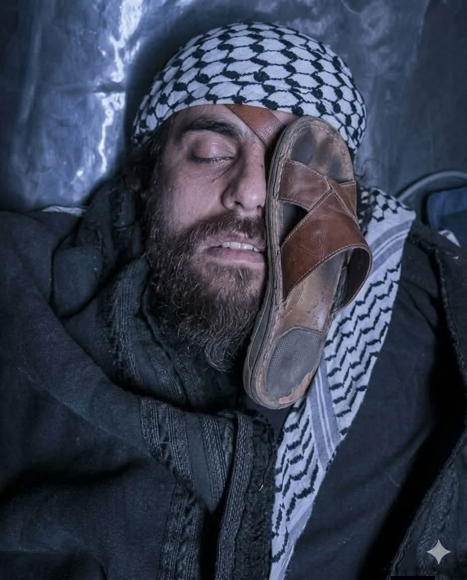 ly44j's tweet photo. @Syria2025free @Atrk80 ليش حاطين على راس الفـ•ـطيسة نعال😂 https://t.co/6dAfUdcY6m