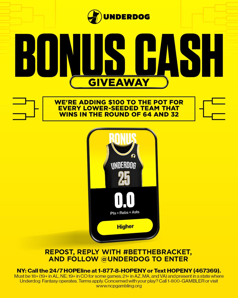 Underdog tweet media