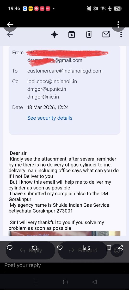 Dr A.M.Mishra tweet media