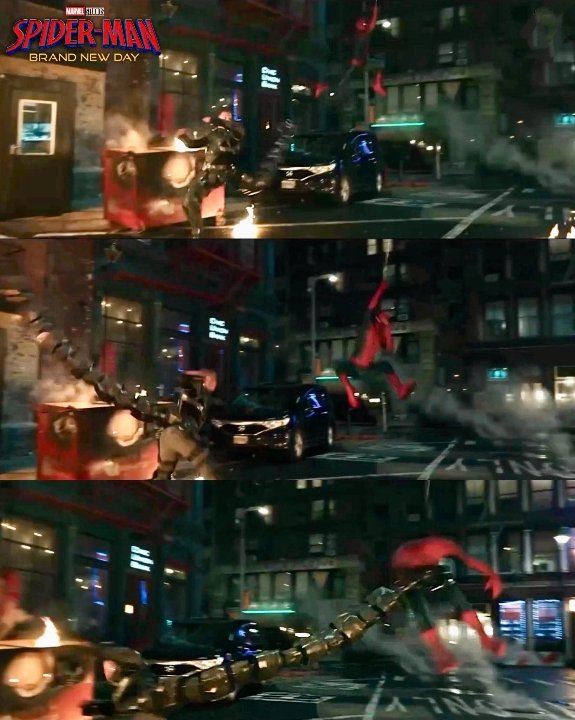 Primer vistazo a Spider-Man vs Scorpion en #SpiderManBrandNewDay 🕷️🦂