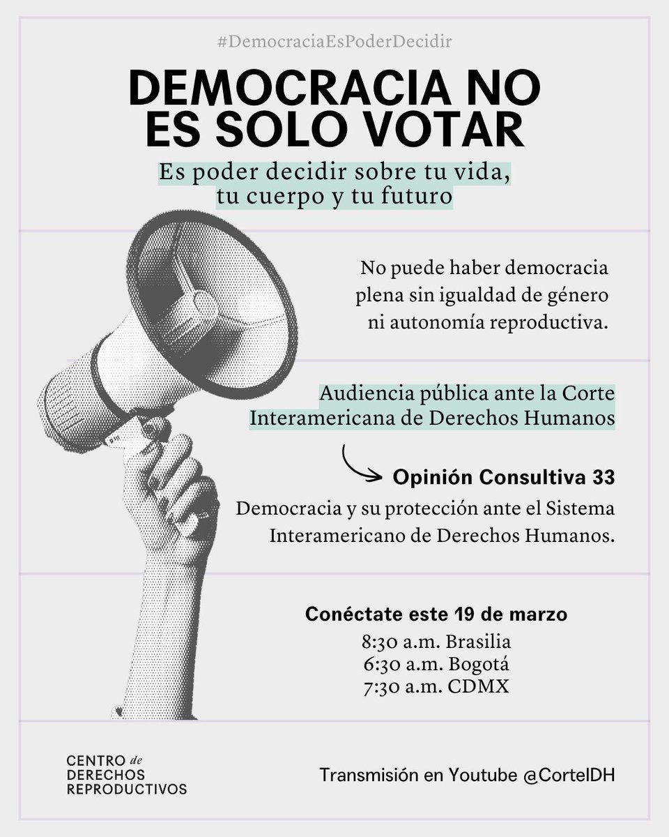 Centro de Derechos Reproductivos tweet media