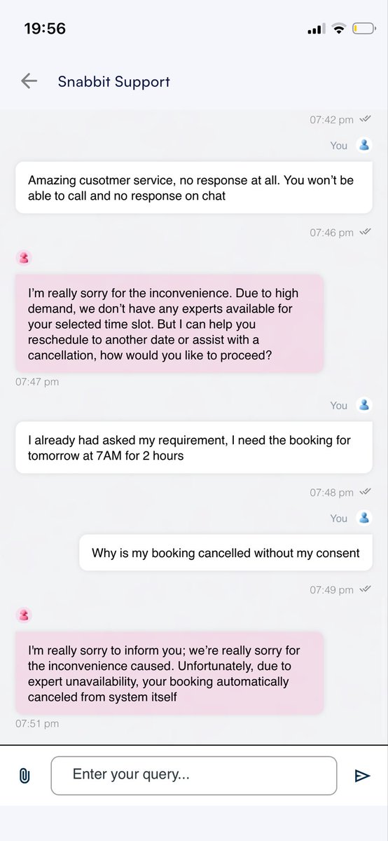 cjena86's tweet photo. @just_snabbit horrible customer service https://t.co/EbneT8iCJN