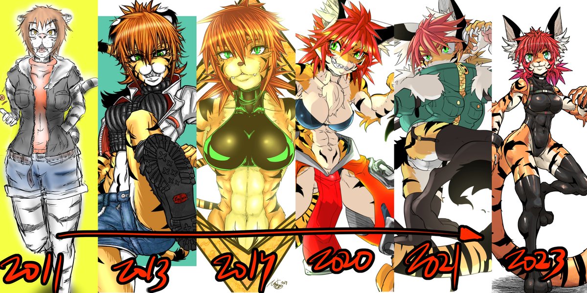 思えばこのミーシャもTF属性なんですよね。
因みにこのデザインは巡り巡ってうちの子キャラの美虎になっていきます。 