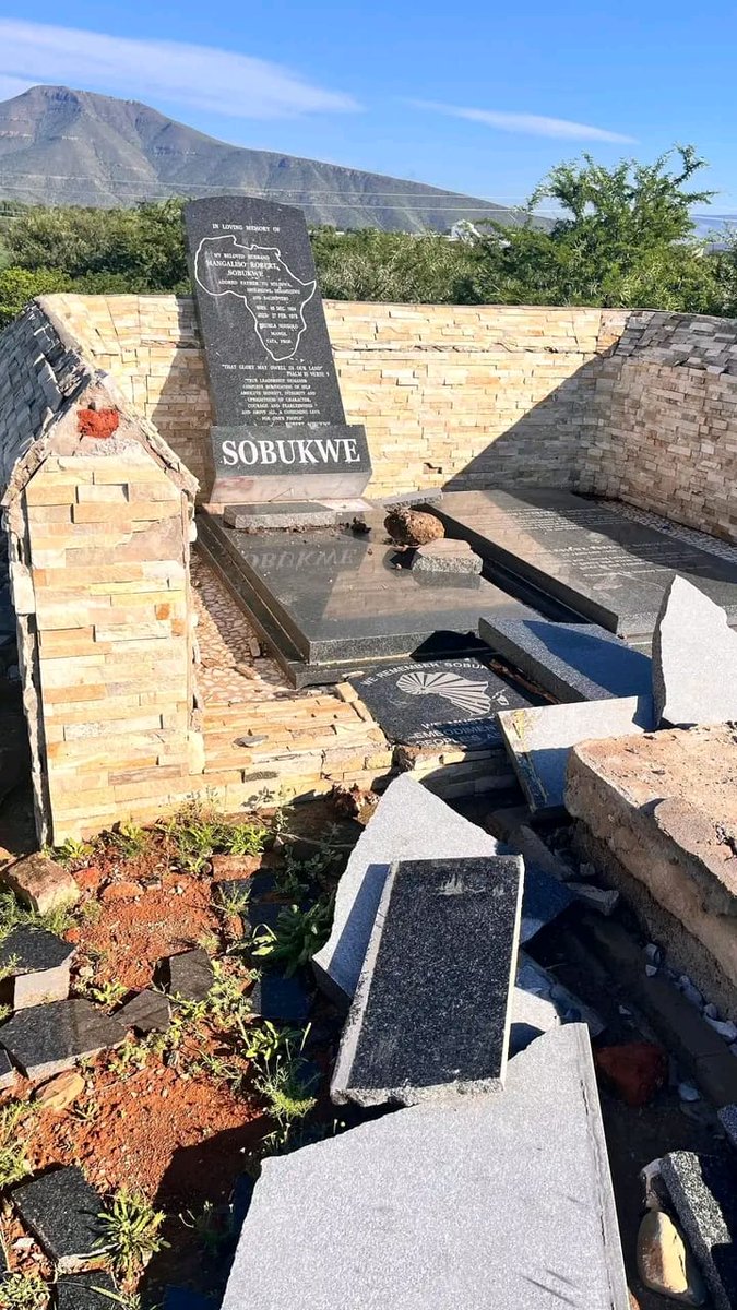 The Pan Africanist Congress of Azania (PAC) condemns in the strongest possible terms the shameful and cowardly act of vandalism committed against the gravesite of the founding President of the PAC, Robert Mangaliso Sobukwe.

This disgraceful act comes in the wake of a historic