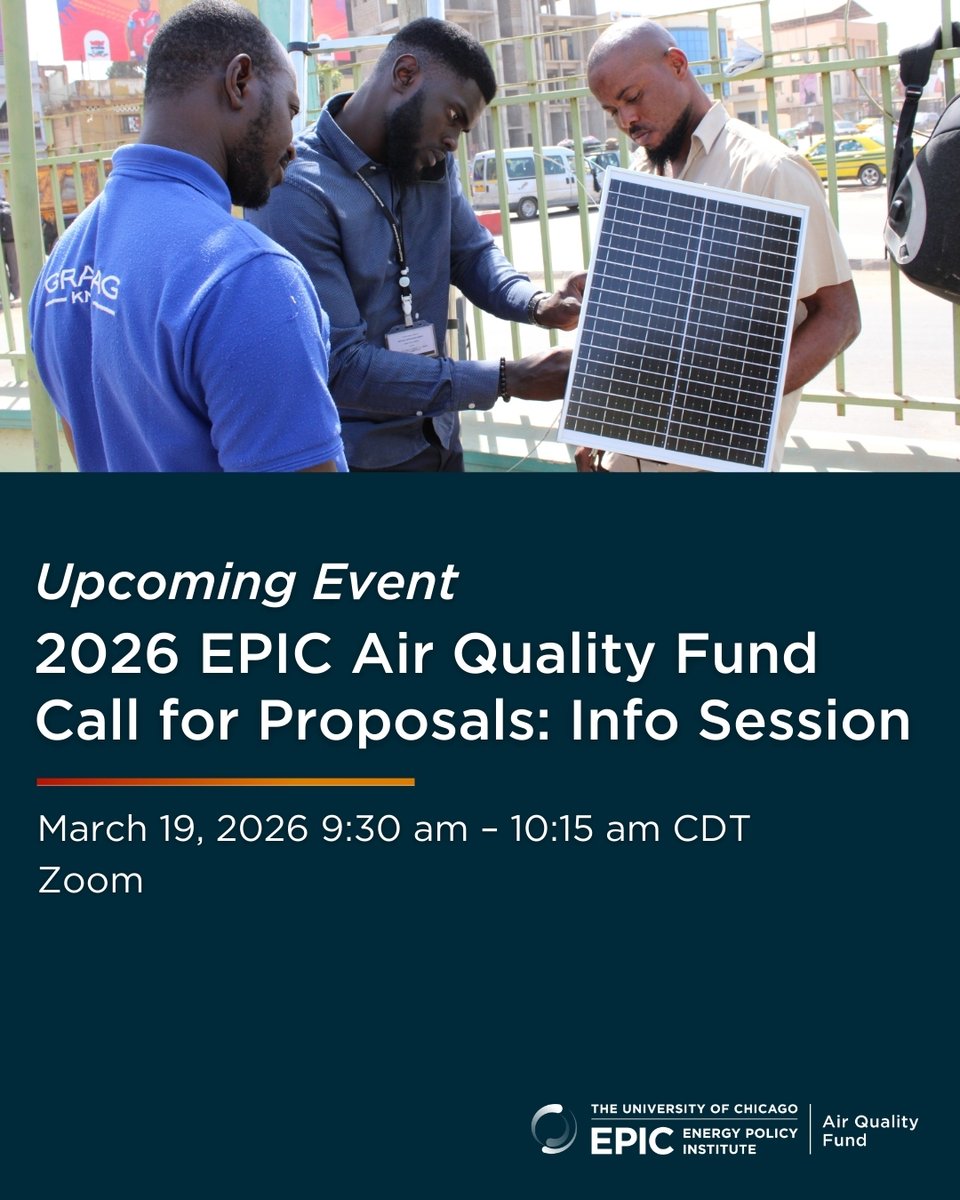 Energy Policy Institute at UChicago tweet media