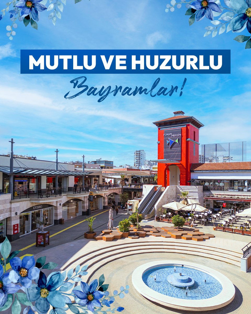 Birlik ve beraberliğin gücünü derinden hissettiğimiz, sevincin paylaştıkça çoğaldığı, mutlu bir bayram dileriz!❤️ #ForumMersin
