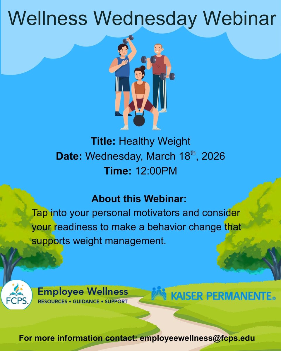 FCPS Employee Wellness tweet media