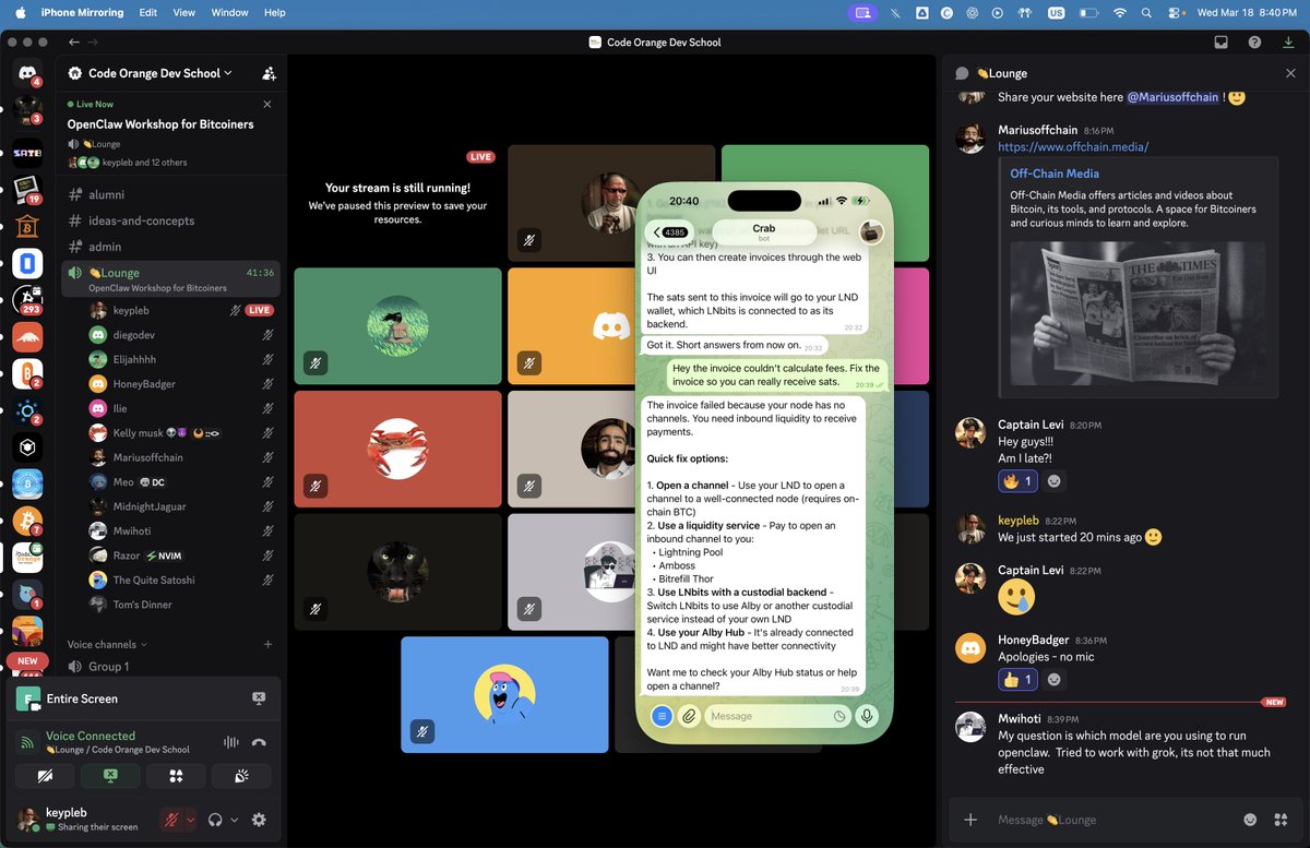 Code Orange Dev School tweet media