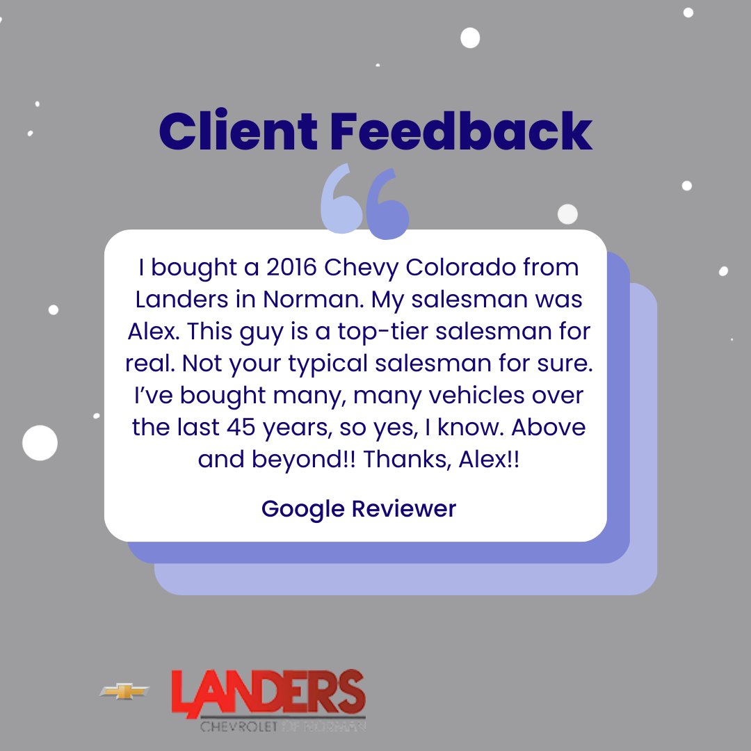 Landers Chevrolet of Norman tweet media