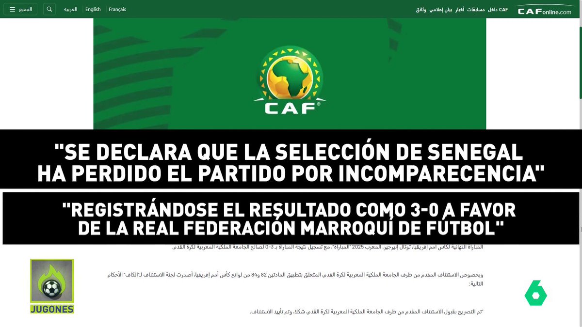 El Chiringuito TV tweet media