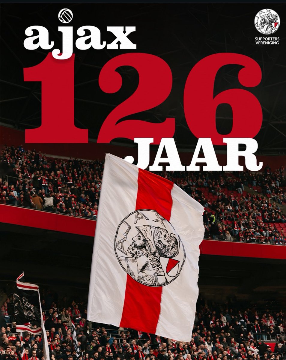Vovice13's tweet photo. 126 years ago, three young friends simply wanted to play football. Unknowingly inspiring the future to do the same.
Happy birthday, Ajacieden 🤍♥️🤍

#ajax #ajacieden #ajaxlife https://t.co/9UXXTmNiJx