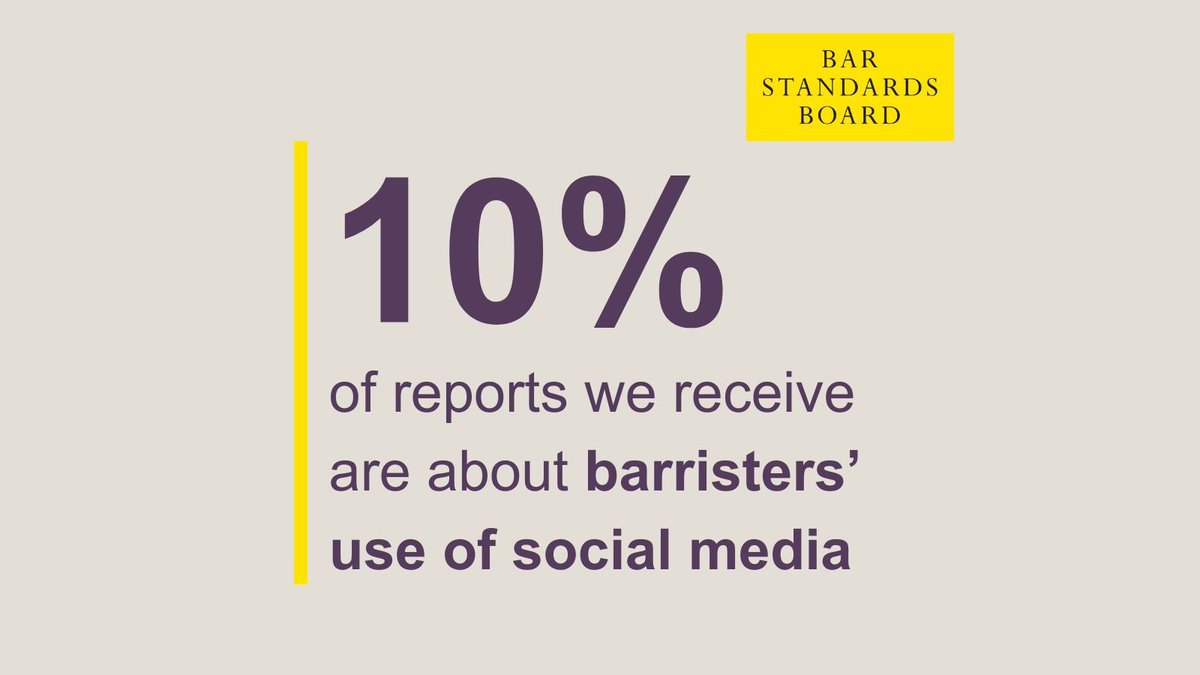 Bar Standards Board tweet media