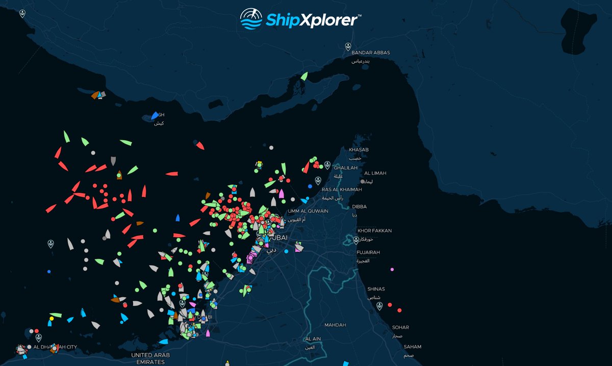 Strait of Hormuz crisis intensifies 🌍⚓

Around 3,200 vessels and nearly 20,000 seafarers are now stranded west of the critical chokepoint, according to the IMO — highlighting the growing strain on global shipping and supply chains.

Read more: shipxplorer.com/blog/strait-of…