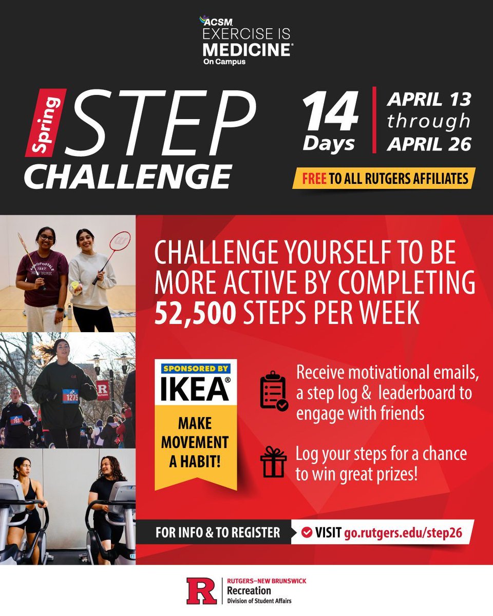 Rutgers Recreation tweet media