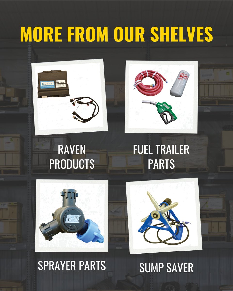 Before the rush hits, stock up and save now! 🚨 Order $1,000 or more in select parts and take 5% off now through April 27th. Get ahead of the season before the season gets ahead of you. Give us a call or stop in, we'll get you squared away. 📞 701-361-4790