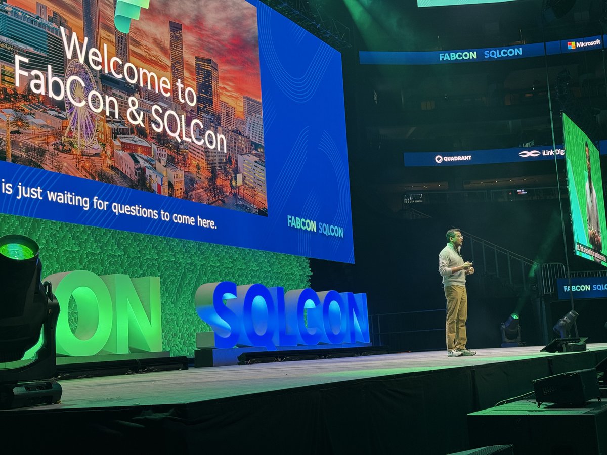 Adam Saxton @ #FabCon / #SQLCon tweet media