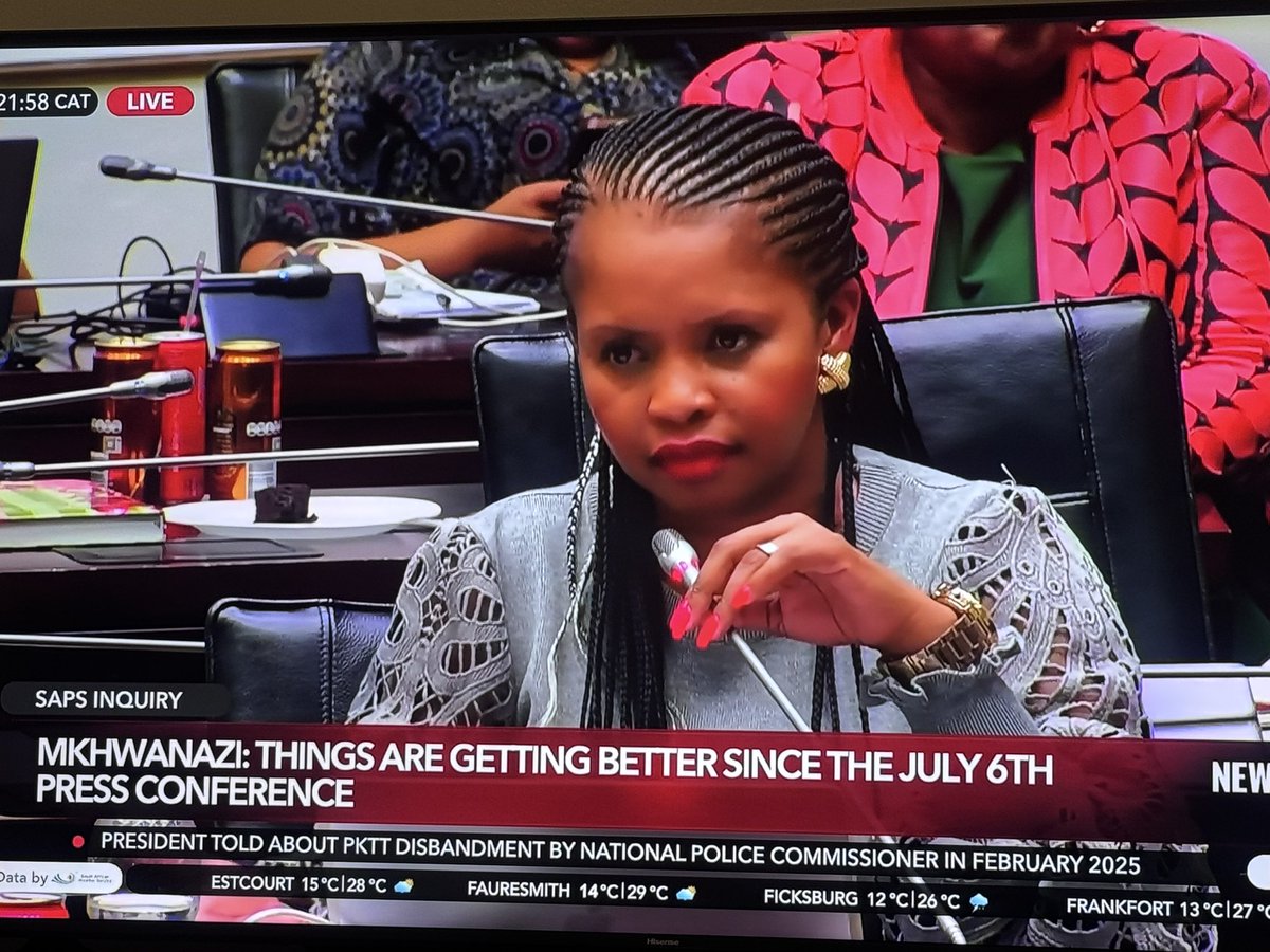 KhanyaMsika's tweet image. She competes with Saul when it comes to being the most irritating character in that committee. 

#AdhocCommittee