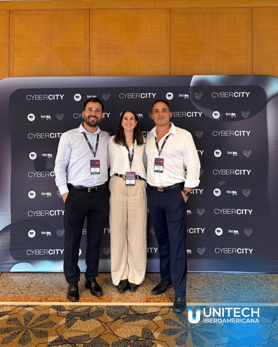 UnitechIbero's tweet photo. Unitech Iberoamericana estuvo en Segurinfo y CyberCity, dos de los principales congresos de seguridad de la información.

Seguimos generando networking y compartiendo miradas sobre los desafíos en ciberseguridad 🔍.

 #UnitechIberoamericana #i2Group https://t.co/3eMhFjwbqM