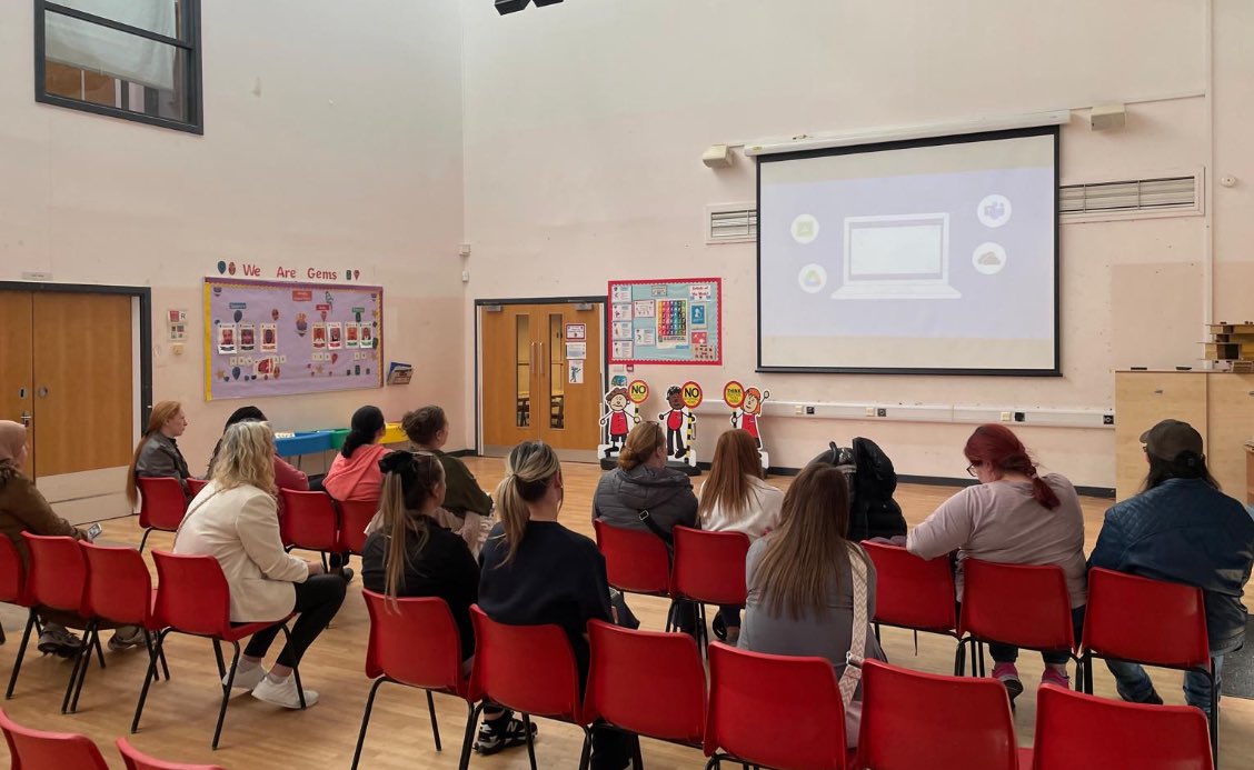 AntoninePrimary's tweet photo. Thanks to our families  that made it along to our Showbie parent/carer information session today @educating_erin. #parentalengagement https://t.co/EGTzhDr5o1