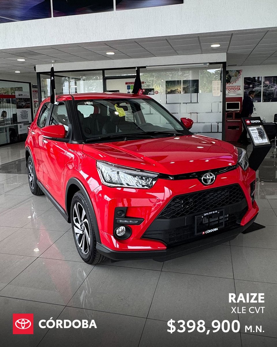 ToyotaCordoba's tweet image. Compacta por fuera, completa por dentro.
#Raize XLE CVT integra Apple CarPlay®, Android Auto® y cámara de reversa para hacer tu manejo más práctico. 📱🚘
¡𝗦𝗼𝗹𝗶𝗰𝗶𝘁𝗮 𝘁𝘂 𝗰𝗼𝘁𝗶𝘇𝗮𝗰𝗶𝗼́𝗻!
🌐 𝗪𝗲𝗯 ‣ dub.sh/CotizaWebTCor