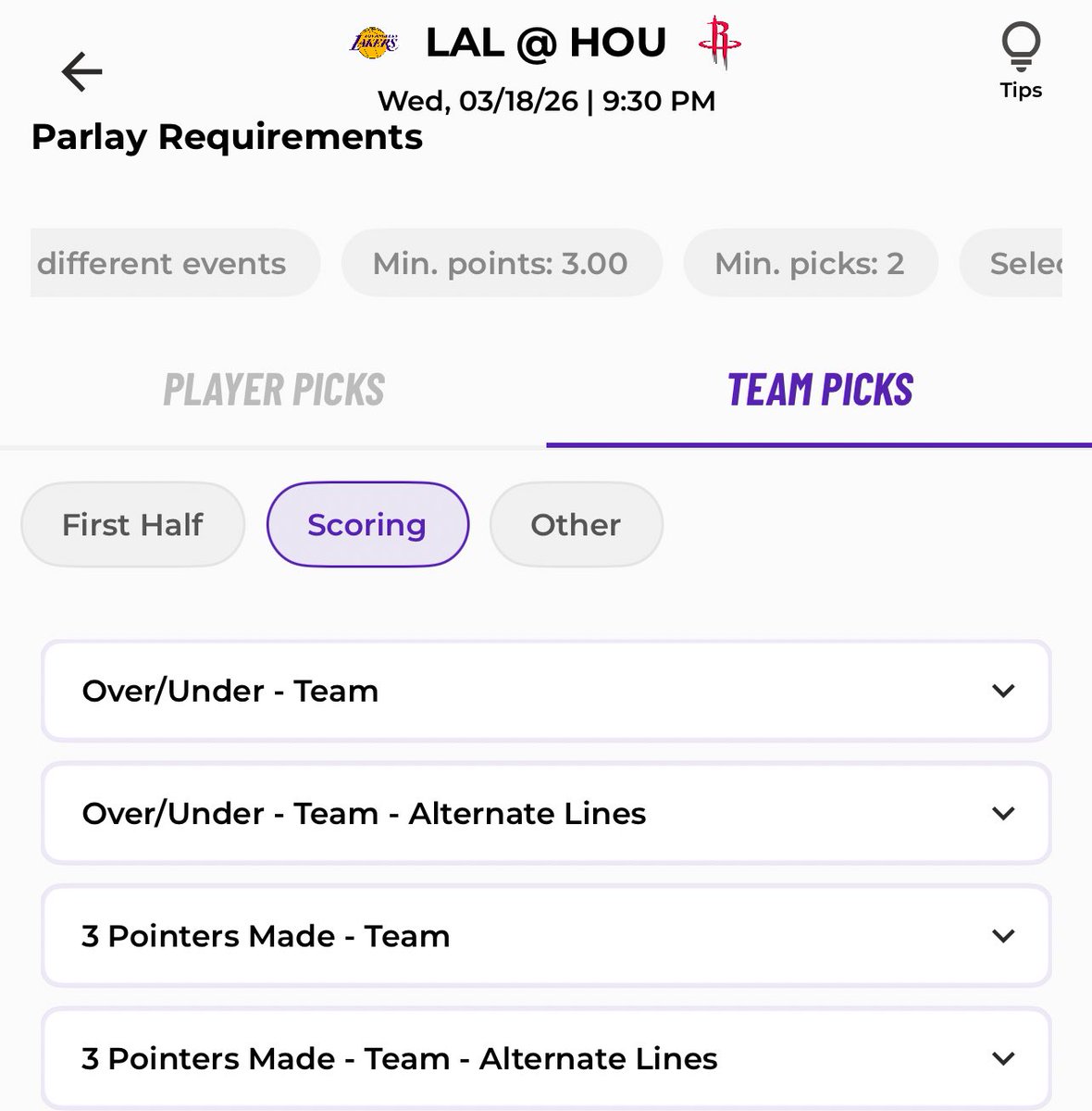 JayNukesBack's tweet photo. ALT LINES ARE NOW ON @WannaParlay

✅ Not only can you alt player picks, but alt lines are available for team picks as well. 

✅ First DFS app to include game lines (spreads, moneylines, over/unders).

✅ Full flexibility of a Sportsbook but with higher payouts.

Sign up using my Referral Link: https://t.co/YXUonQqXzc

& Use Promo Code: JayNukes at sign up to receive a 100% Deposit Match for up to $250.

#NBA #MLB #NFL #Lakers #Rockets