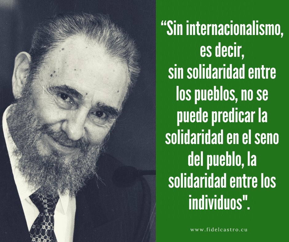 Fidel, Soldado de las Ideas tweet media