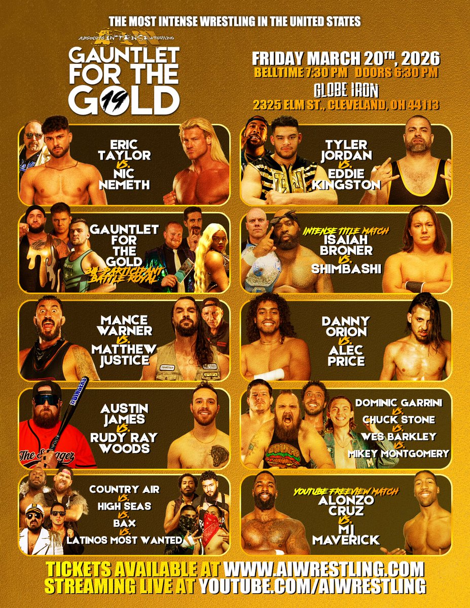 Absolute Intense Wrestling tweet media