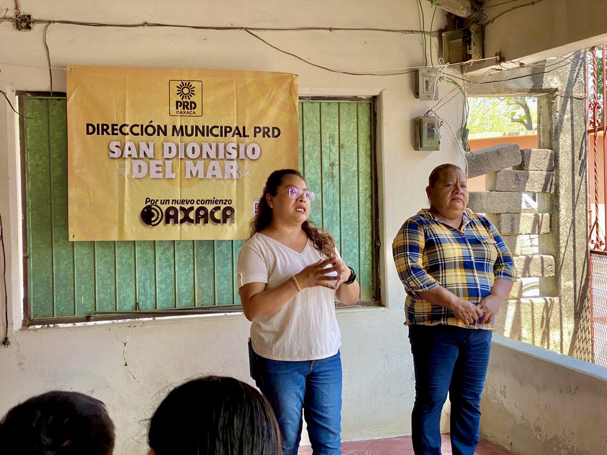 No venimos a prometer, venimos a construir junto a ustedes una verdadera alternativa Oaxaca. ☀️

¡Por un nuevo comienzo! 

#PRDOaxaca #Oaxaca
