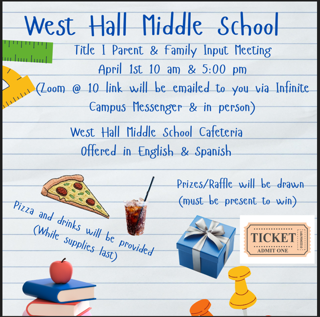 West Hall Middle tweet media