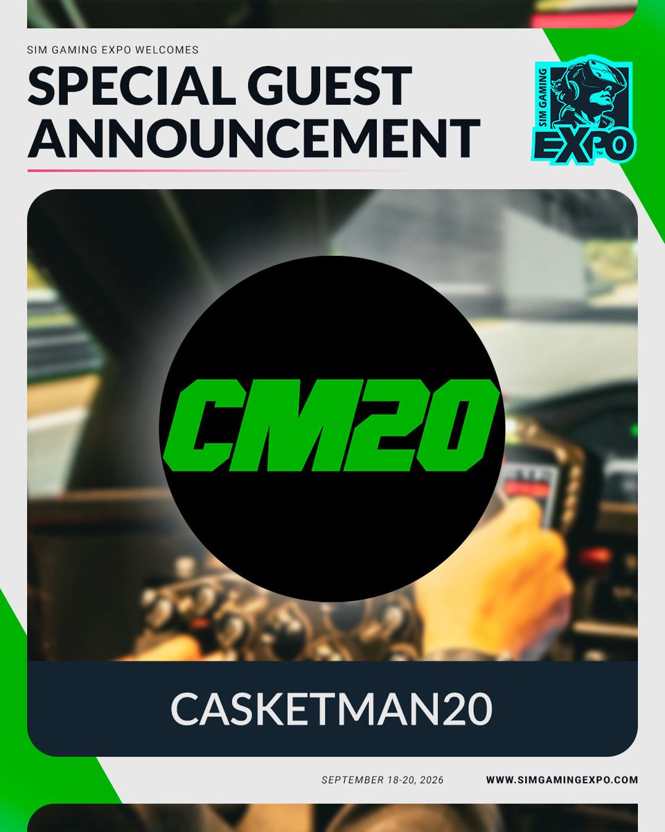 Sim Gaming Expo tweet media